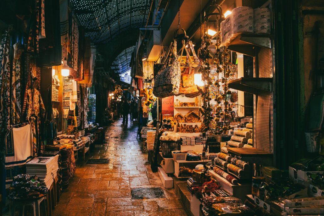 Mercado de Souvenirs - O Dia de Jerusalém