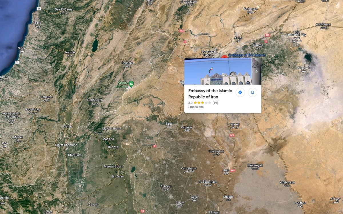 Mortos em ataque israelense contra a embaixada iraniana em Damasco