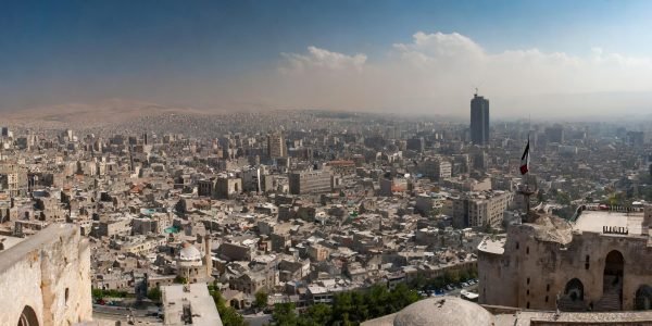 Ataque aéreo em Damasco