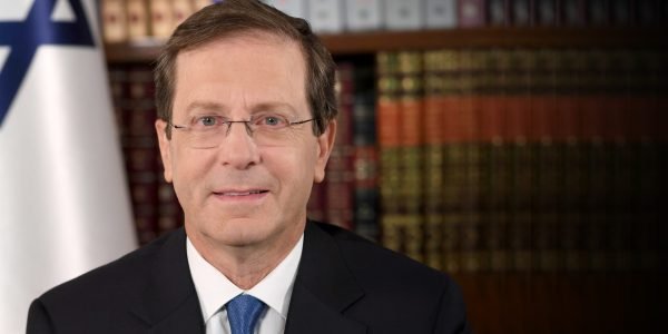פורטרט, נשיא המדינה יצחק הרצוג.Portrait, president Isaac Herzog.