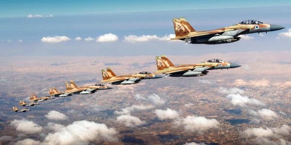 Israeli Air Force fighter jets on their way to attack Iran, June 2025. II