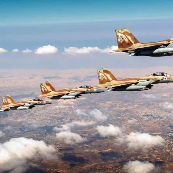 Israeli Air Force fighter jets on their way to attack Iran, June 2025. II