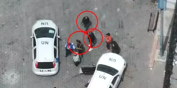 Mais uma vez a UNRWA servindo de escudo para terroristas do Hamas