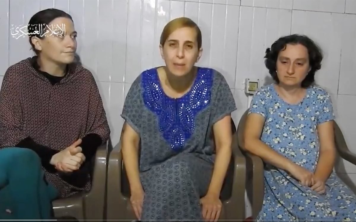 Hamas liberou vídeo de três mulheres cativas para guerra psicológica