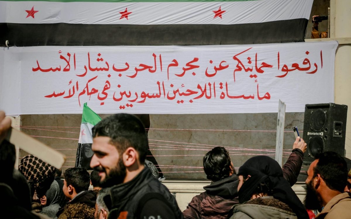 O regime de Bashar Al-Assad na Síria caiu